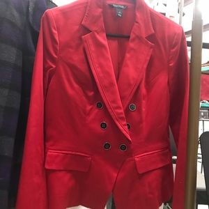 White House Black Market Blazer Red